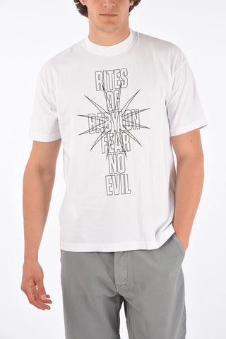 printed crew-neck t-shirt