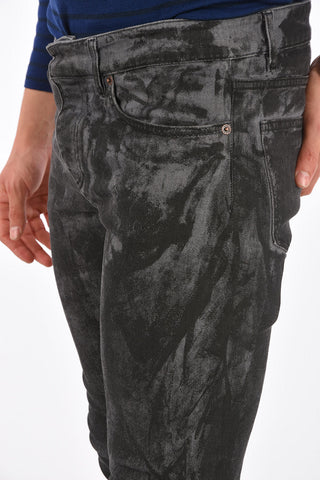 18cm Mid-rise waist jeans