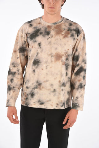 ACW Acid Printed Crew-Neck Sweatshirt