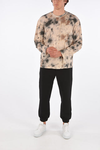 ACW Acid Printed Crew-Neck Sweatshirt