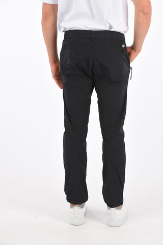 nylon drawstring waist pants