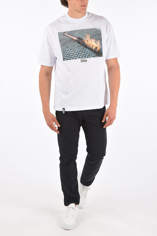 printed crew-neck t-shirt