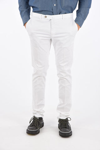 stretch cotton chinos