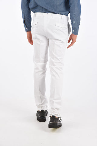 stretch cotton chinos