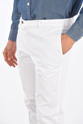 stretch cotton chinos