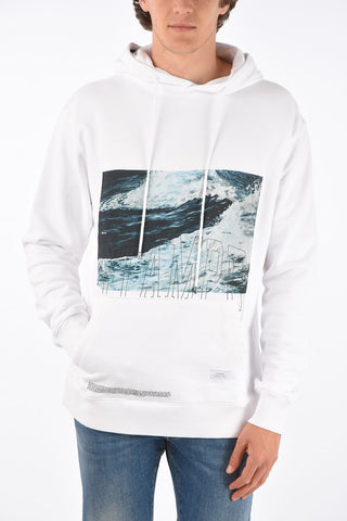 printed hoodie sweatshirt