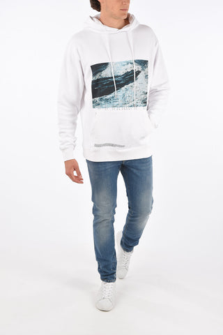 printed hoodie sweatshirt