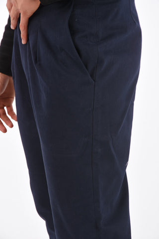 double pleat cuffed hem RUPERT trousers