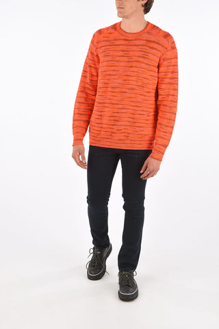 cable knit Crew-neck Sweater