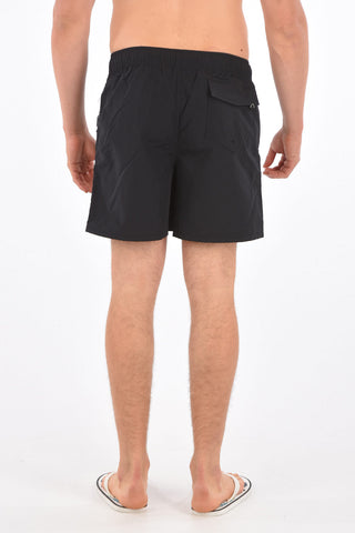 drawstring waist swim shorts