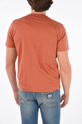 awning striped t-shirt with breast Pocket