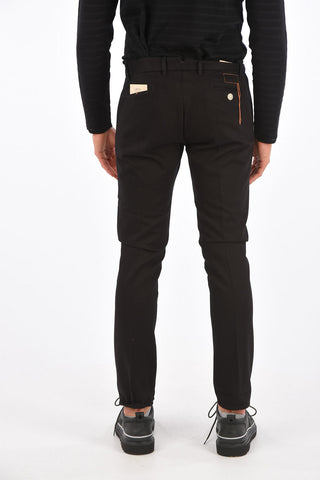 PENCES Mid-rise waist double pleat trousers