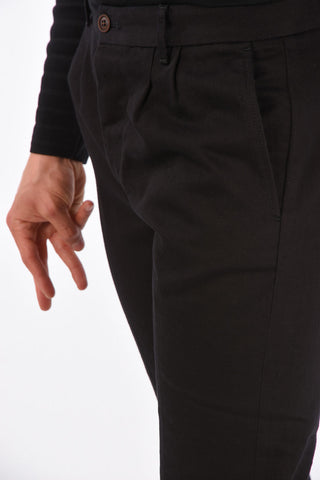 PENCES Mid-rise waist double pleat trousers