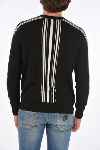 virgin wool crew-neck sweater