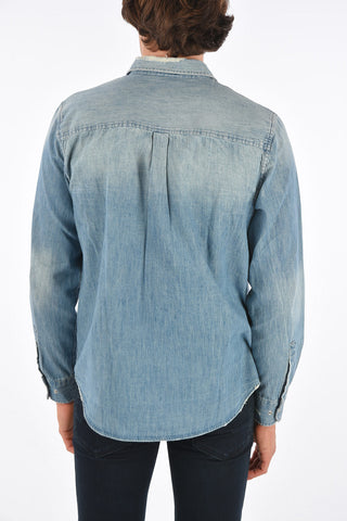 denim snap button REMINGTON shirt