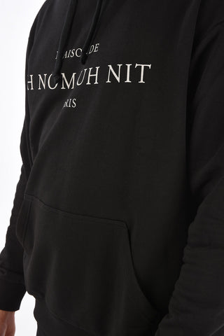 Printed hoodie sweatshirt