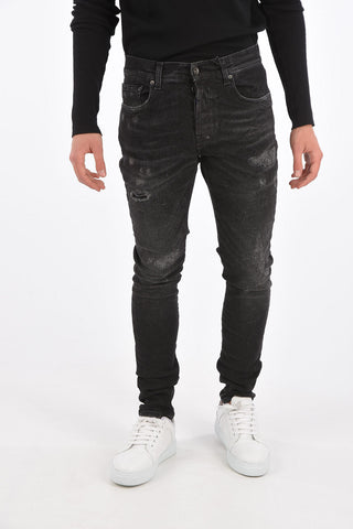 15cm Vintage Effect WINDSOR slim fit jeans