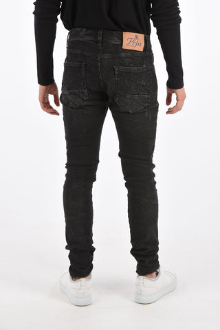 15cm Vintage Effect WINDSOR slim fit jeans