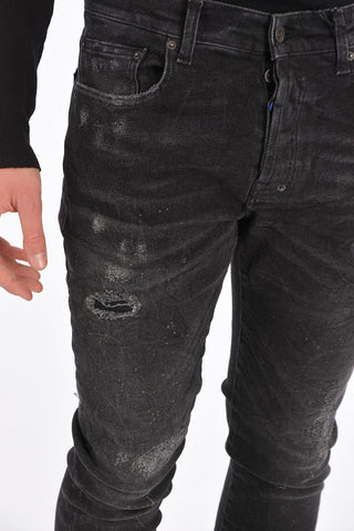 15cm Vintage Effect WINDSOR slim fit jeans