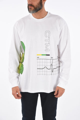 printed long sleeve t-shirt
