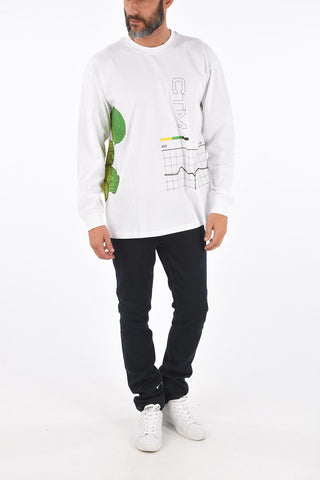 printed long sleeve t-shirt