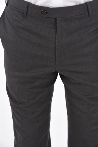 virgin wool LEADER belt loops trousers