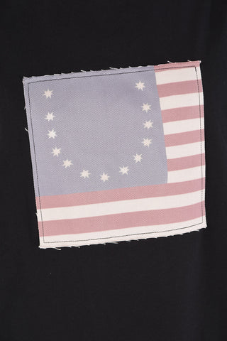 crew-neck long sleeve t-shirt