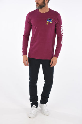 printed crew-neck t-shirt