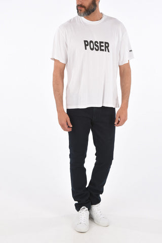 crew-neck POSER t-shirt