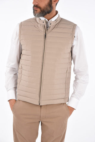 ID Full zip sleeveless down jacket