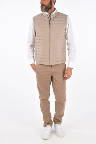 ID Full zip sleeveless down jacket