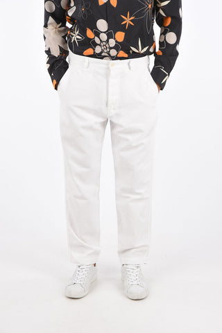Mid-rise waist chinos