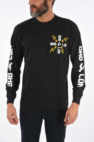 printed crew-neck t-shirt