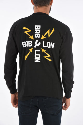 printed crew-neck t-shirt