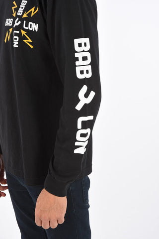 printed crew-neck t-shirt