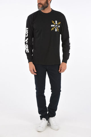 printed crew-neck t-shirt