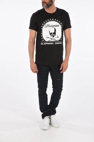 T-shirt girocollo stampata