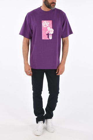 printed crew-neck t-shirt