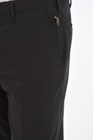 virgin wool ACADEMY belt loops trousers