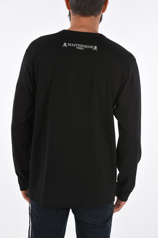 embroidered long sleeve t-shirt