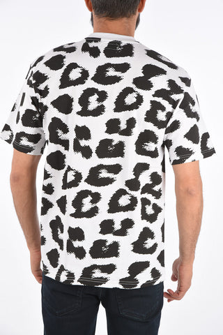 printed crew-neck t-shirt