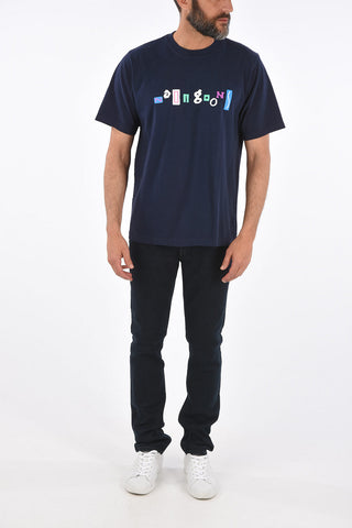 printed crew-neck t-shirt