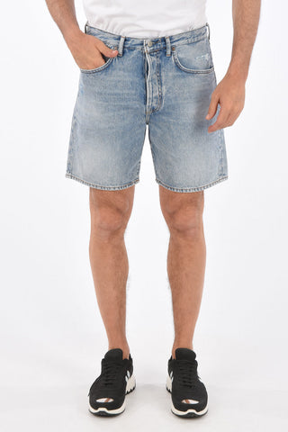 BLA KONST vintage effect denim shorts