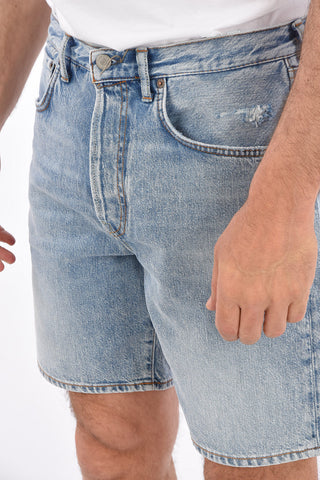 BLA KONST vintage effect denim shorts