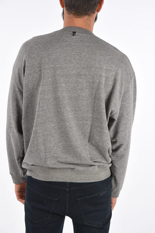 crew-neck sweatshirt