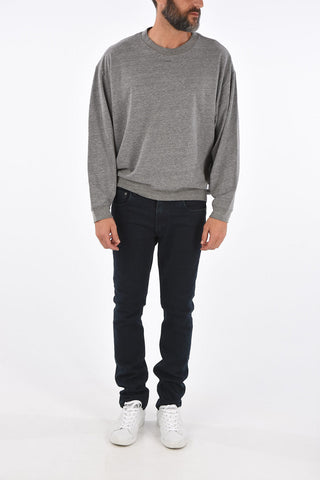 crew-neck sweatshirt