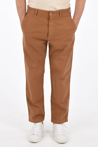 Mid-rise waist chinos