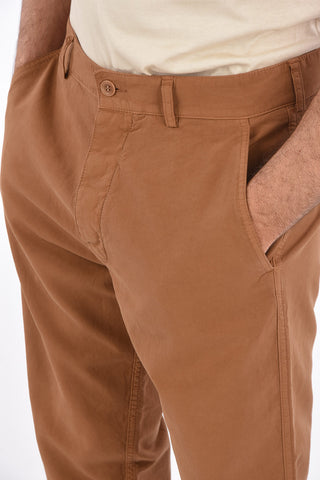 Mid-rise waist chinos
