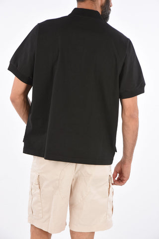 Cotton 3 button polo shirt