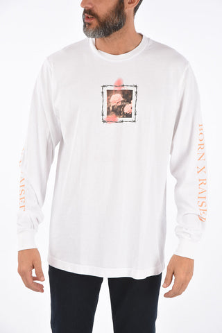 printed crew-neck t-shirt